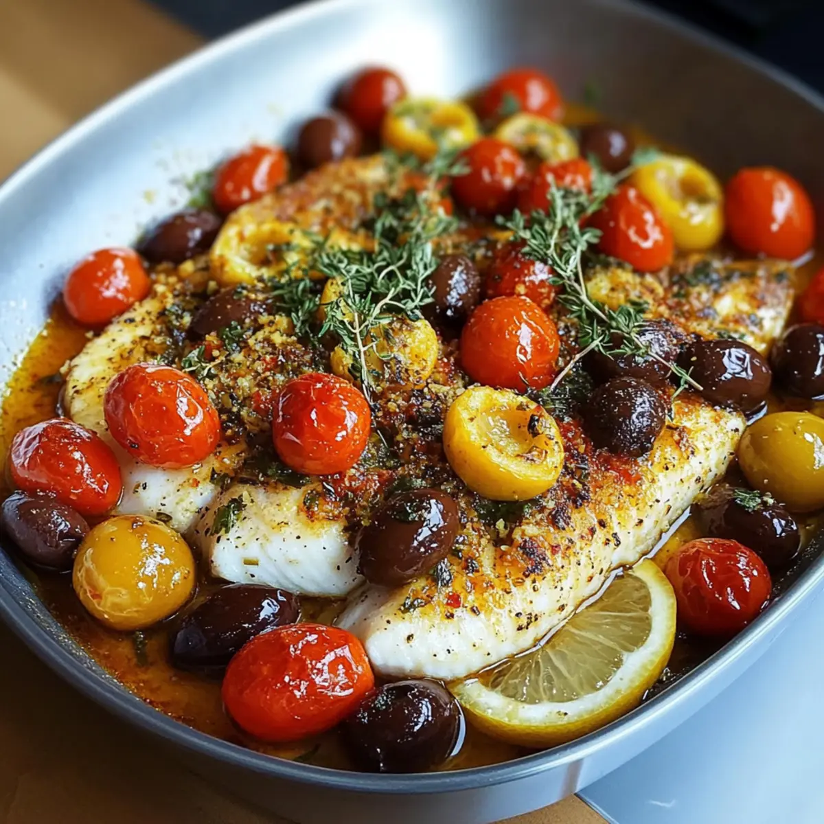 Mediterranean Baked Fish: A Flavorful 30-Minute Delight