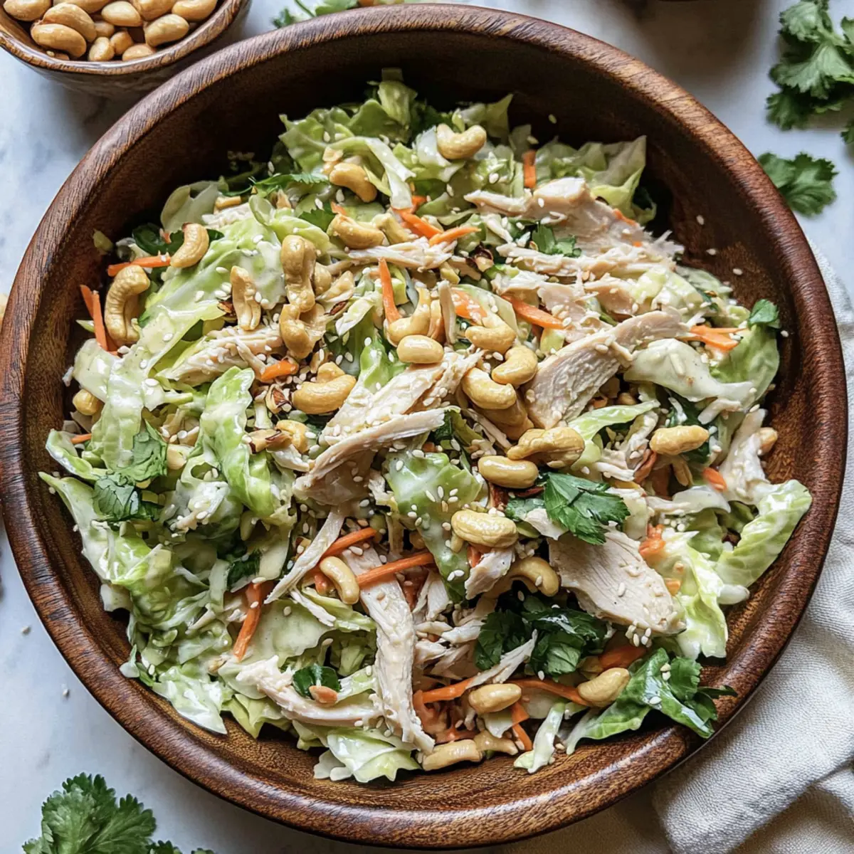 Chicken Cashew Crunch Salad: Quick, Crunchy, and Delicious!