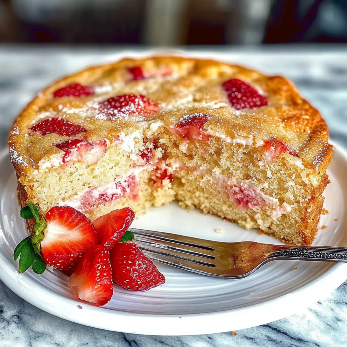 French Strawberry Cake That Will Impress Your Guests