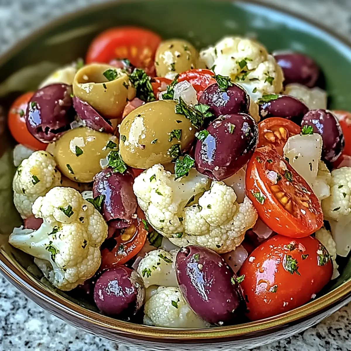Sicilian Cauliflower Salad: A Zesty Twist on Fresh Flavors
