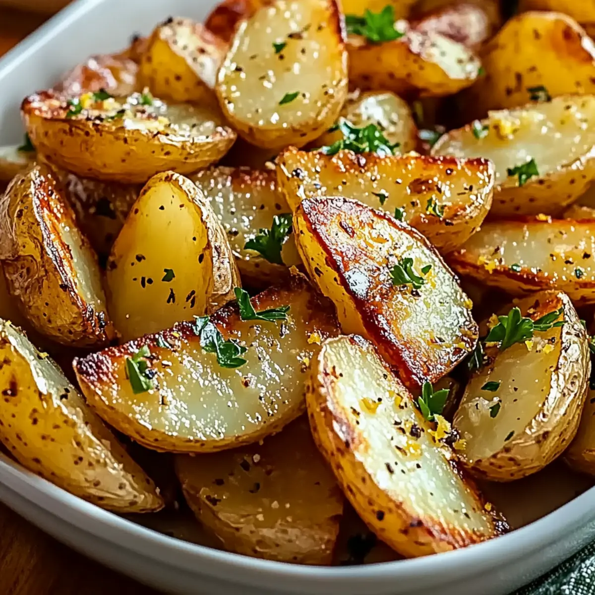 Crispy Greek Potatoes: A Zesty Twist on Tradition