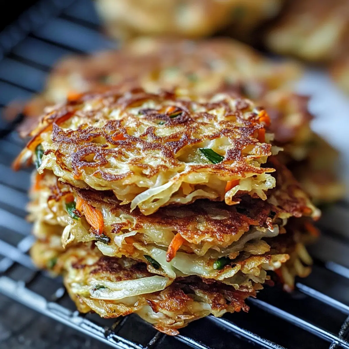 Delicious Cabbage Fritters for a Guilt-Free Snack Delight
