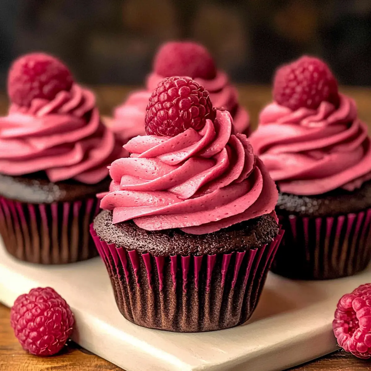 Deliciously Moist Chocolate Raspberry Cupcakes for Any Occasion