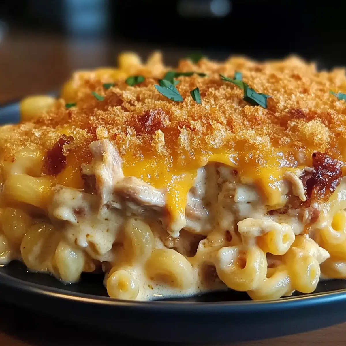 Crockpot BBQ Chicken Mac and Cheese You’ll Crave Every Time