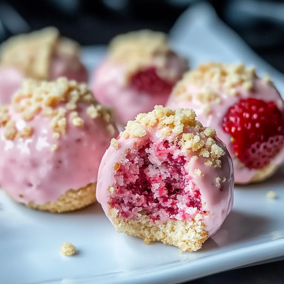 Strawberry Shortcake No-Bake Balls: A Cool Summer Treat