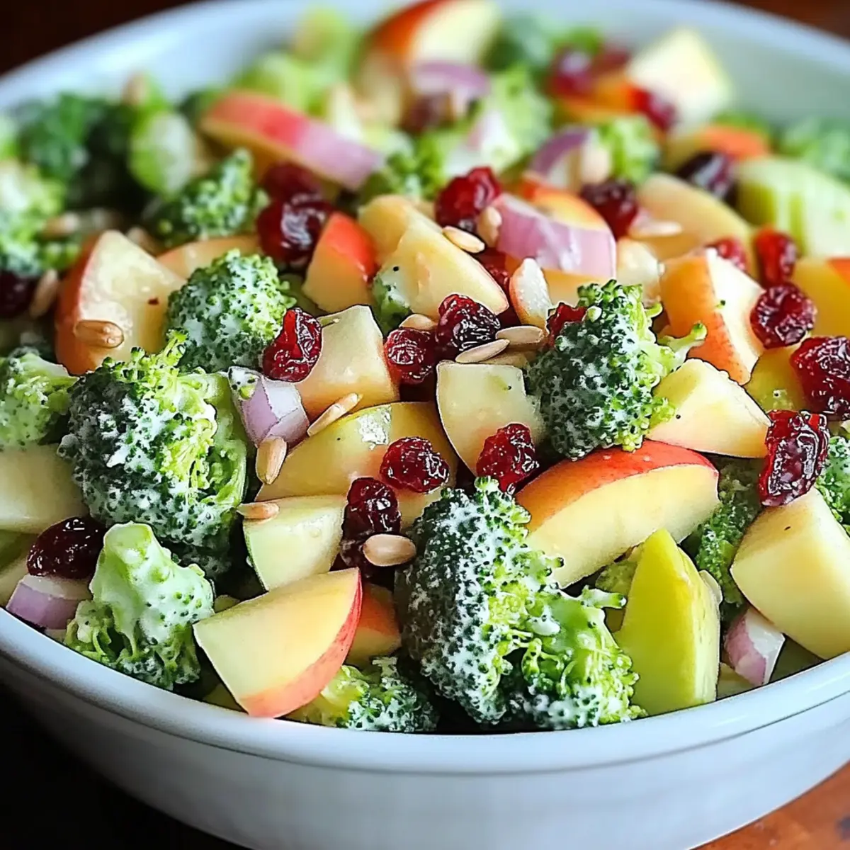 Delicious Honeycrisp Apple Broccoli Salad for Fresh Flavor