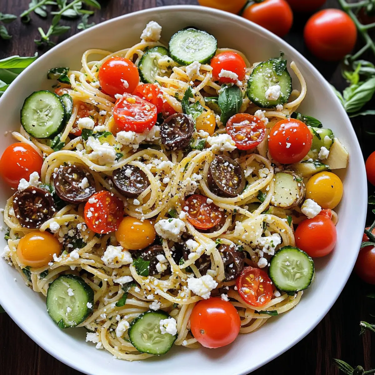 Delicious Spaghetti Salad for Refreshing Summer Picnics