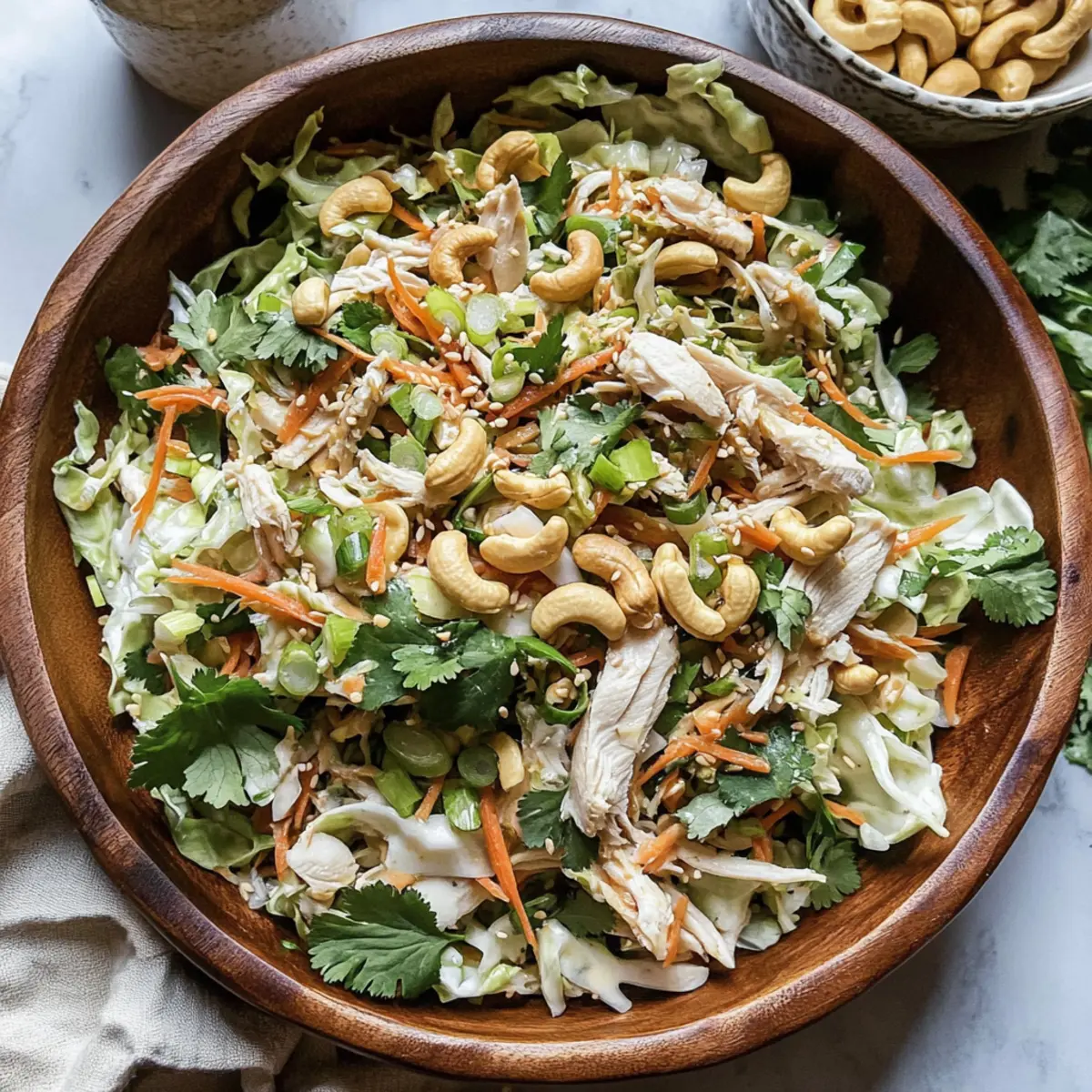 Chicken Cashew Crunch Salad: Quick, Nutritious & Delicious!