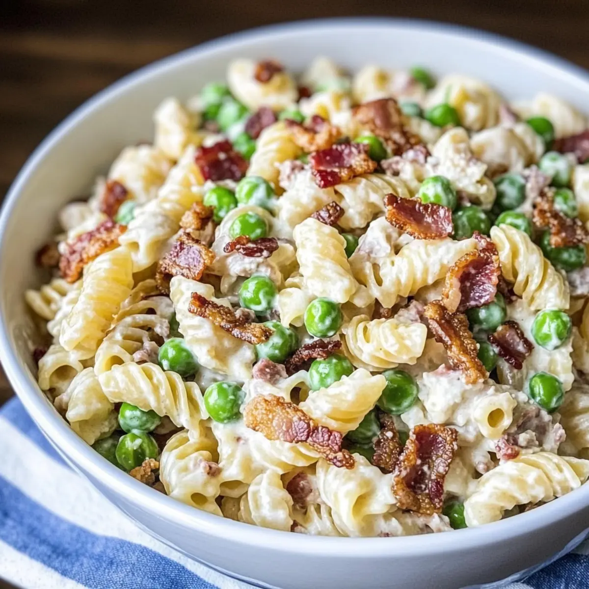 Creamy Pasta Salad That'll Brighten Up Your Next BBQ