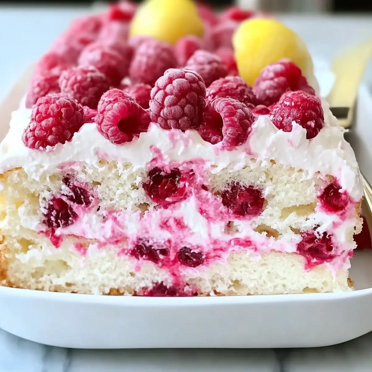 Raspberry Cream Angel Food Cake: A Blissful Summer Treat