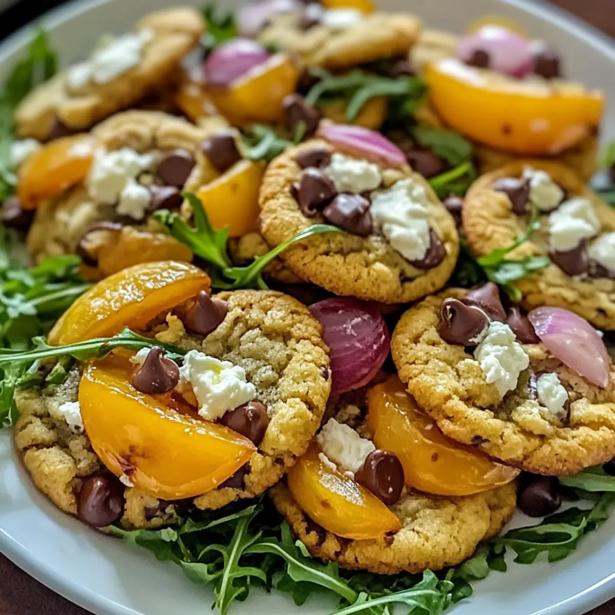 Peach Arugula Salad for a Refreshing Summer Delight