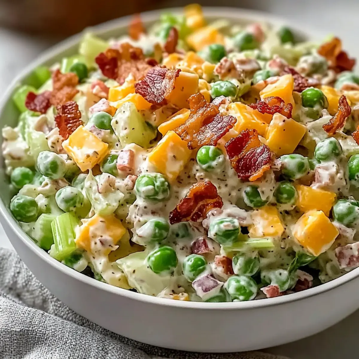 Creamy Southern Pea Salad: A Must-Have for Potlucks