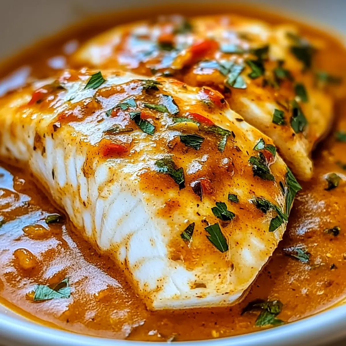 Tilapia in Roasted Pepper Sauce: A Quick Mediterranean Delight