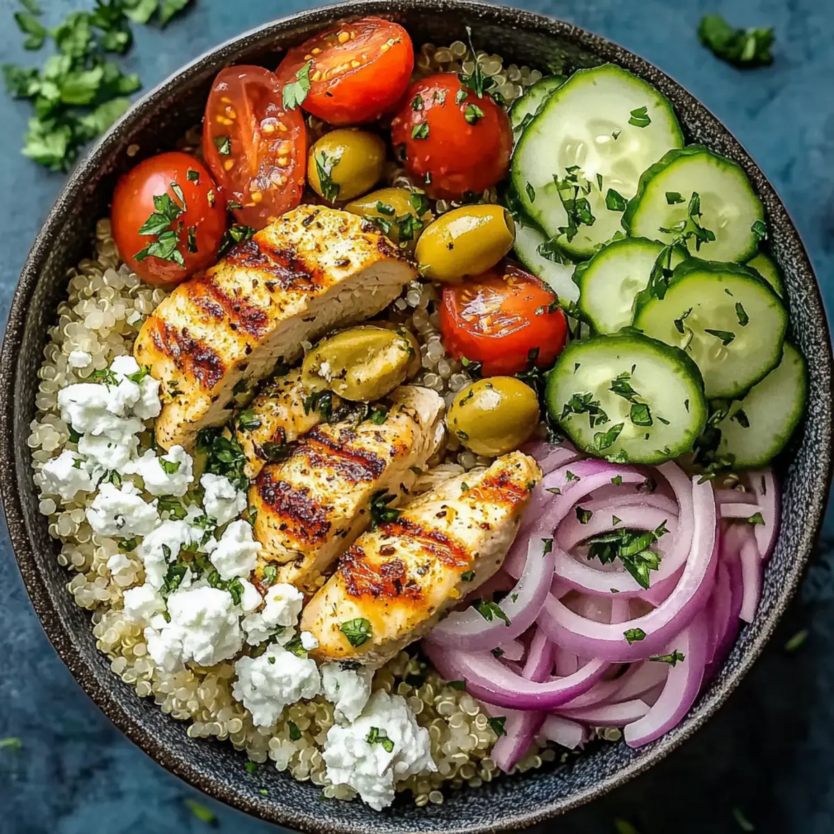 Mediterranean Chicken Bowl: Flavor-Packed and Easy to Make