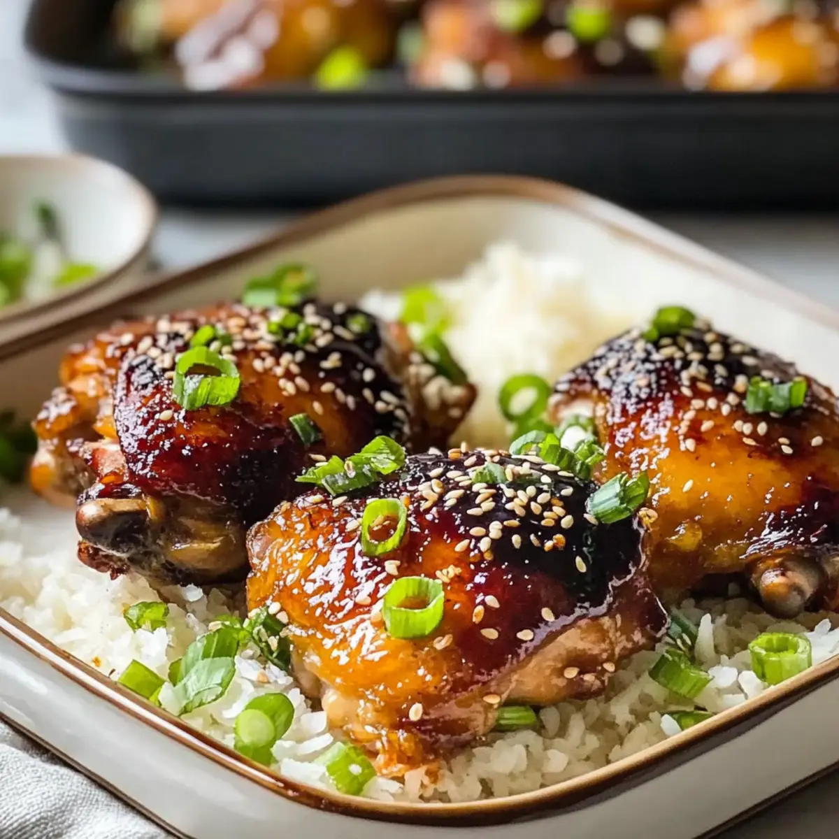 Savory Ginger Garlic Chicken Thigh Bake for Busy Weeknights