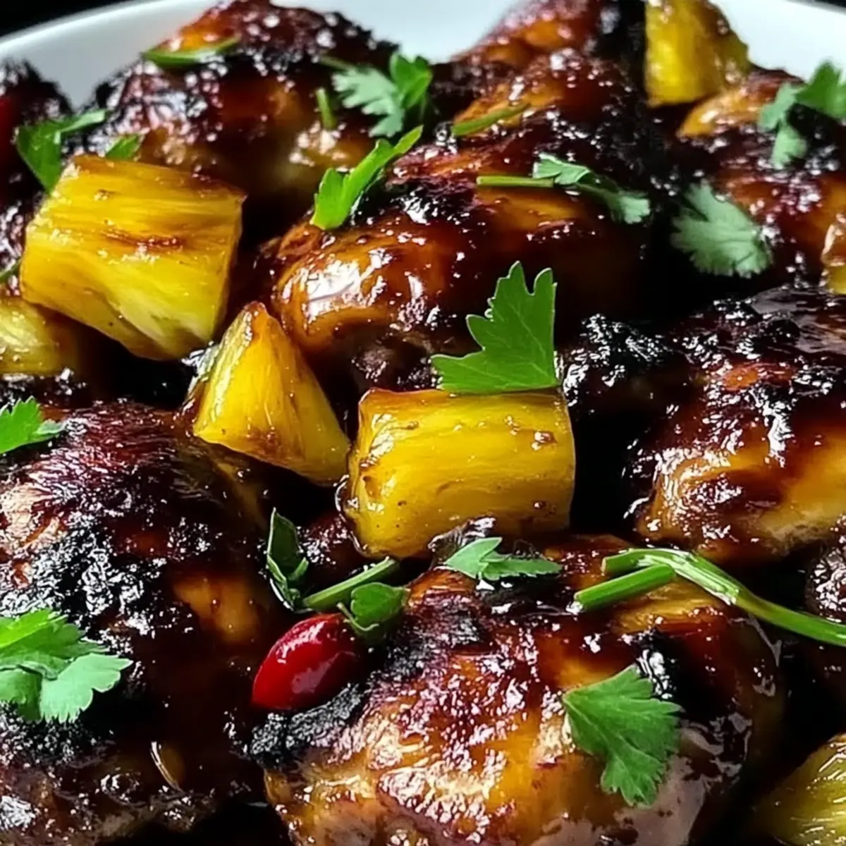 Baked Jamaican Pineapple Jerk Chicken for a Tropical Feast