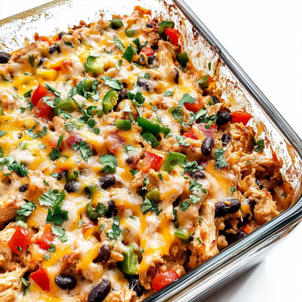 Satisfying Chicken Burrito Casserole for Family Delight
