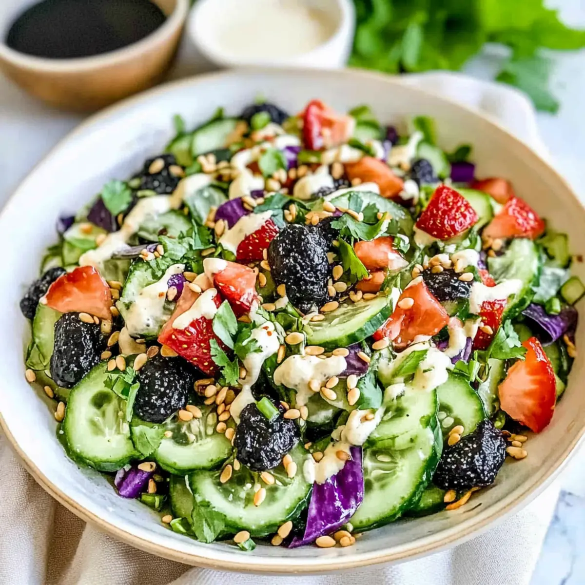 Zesty Asian Cucumber Salad That Reinvents Your Summer Meals