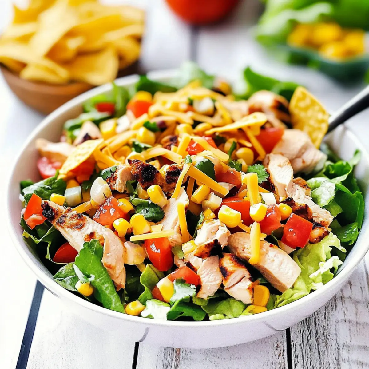 Tex-Mex Chicken Chopped Salad: A Fresh Flavor Explosion