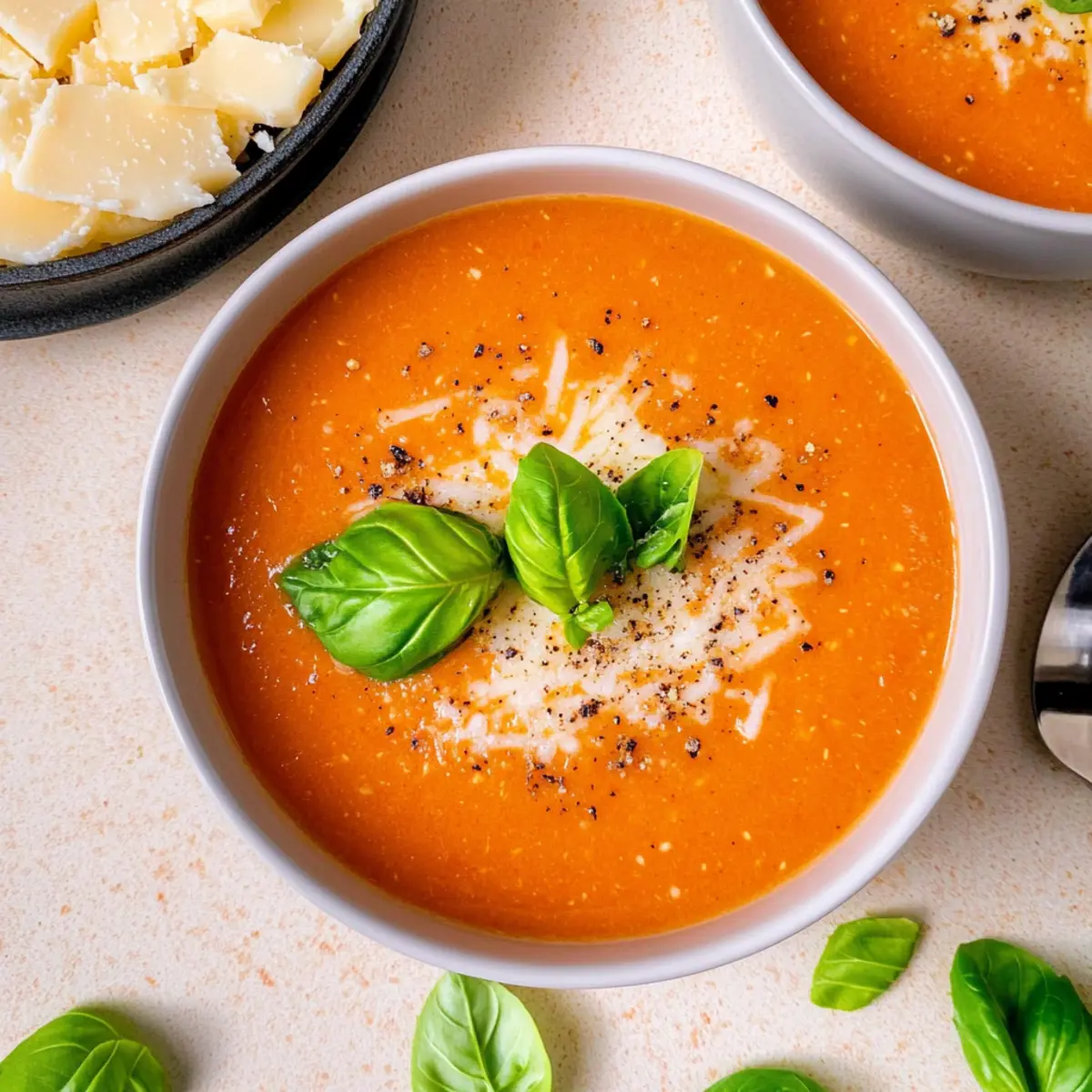 Creamy High Protein Tomato Soup for Cozy Evenings