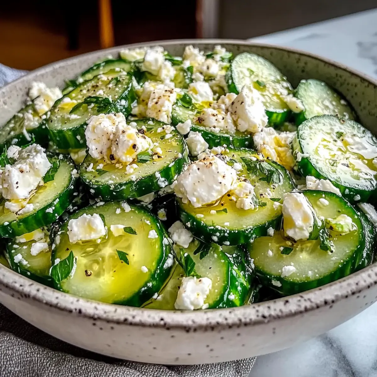 Cucumber Feta Salad: A Refreshing Summer Delight