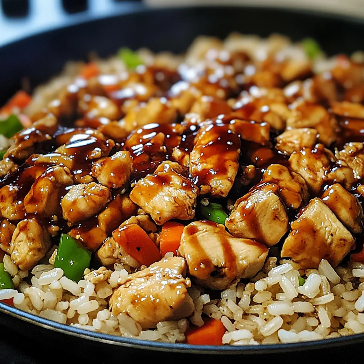 One-Pan Bold Honey BBQ Chicken Rice for Easy Family Dinners