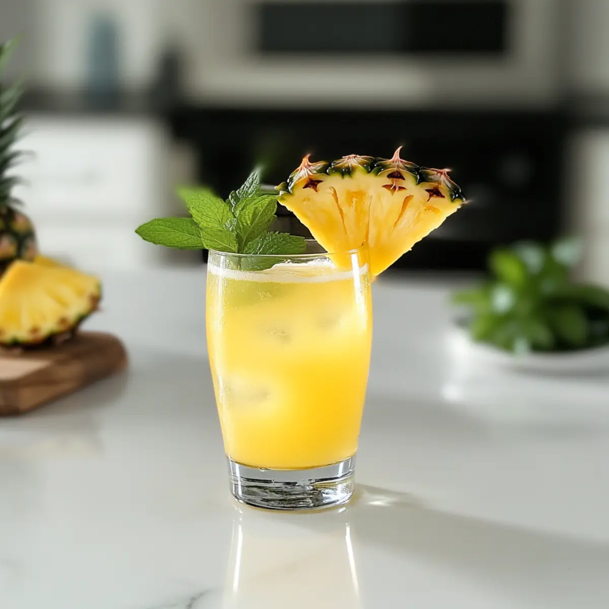 Refreshing Pineapple Limoncello Prosecco for Tropical Cheers