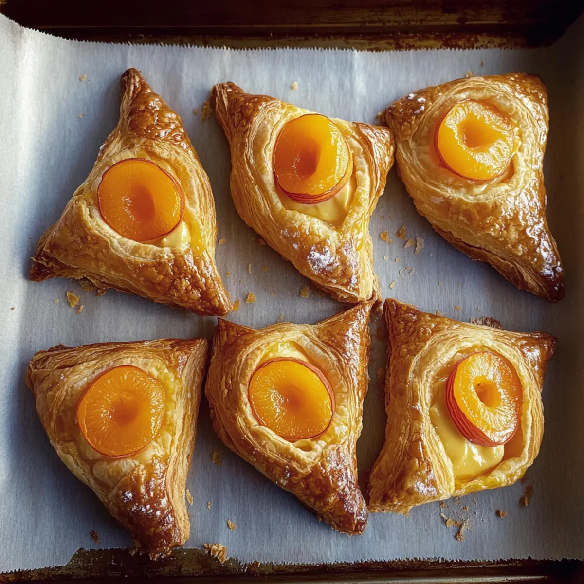 Irresistible Apricot and Almond Puff Pastries in 25 Minutes