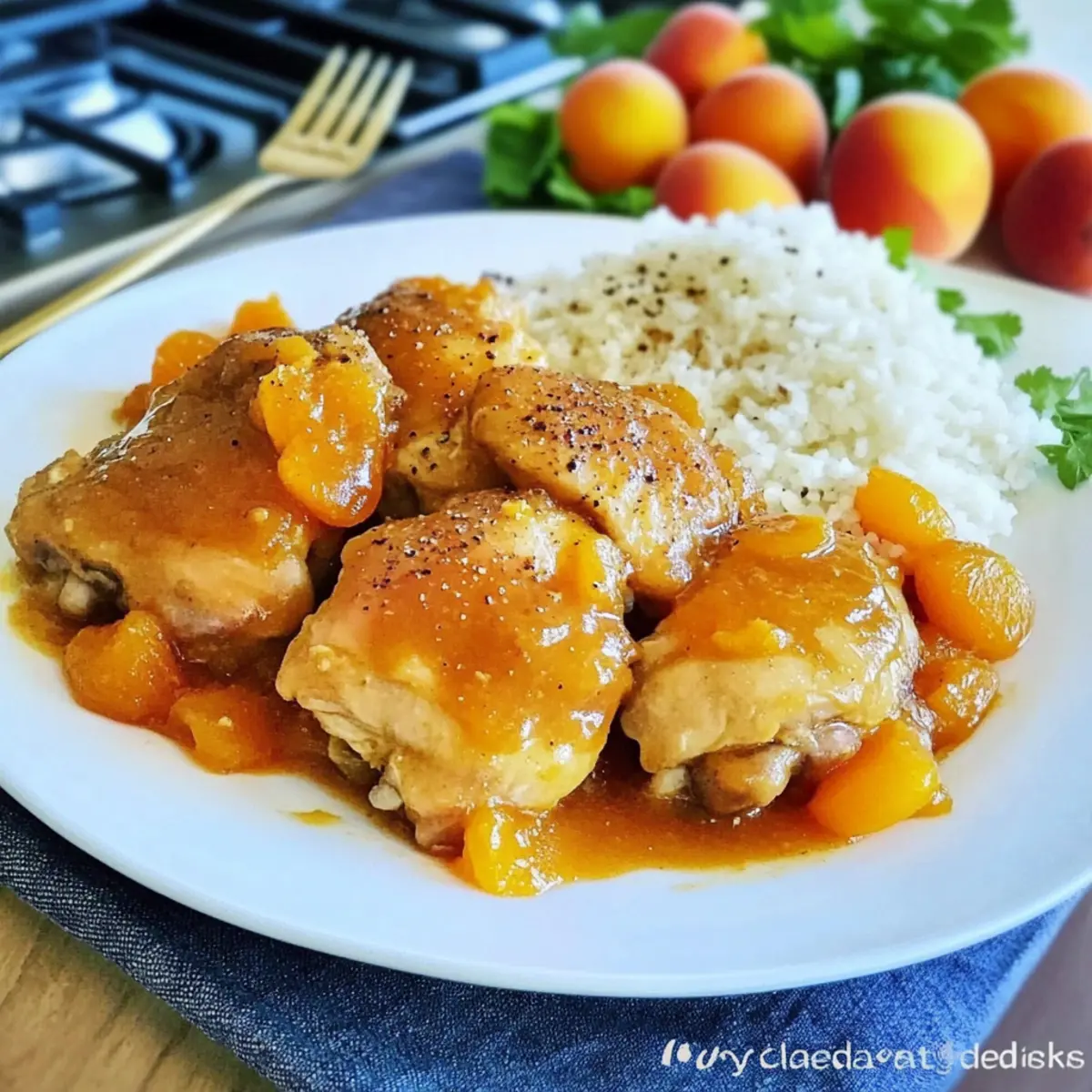 Sweet & Savory Apricot Chicken Slow Cooker Magic