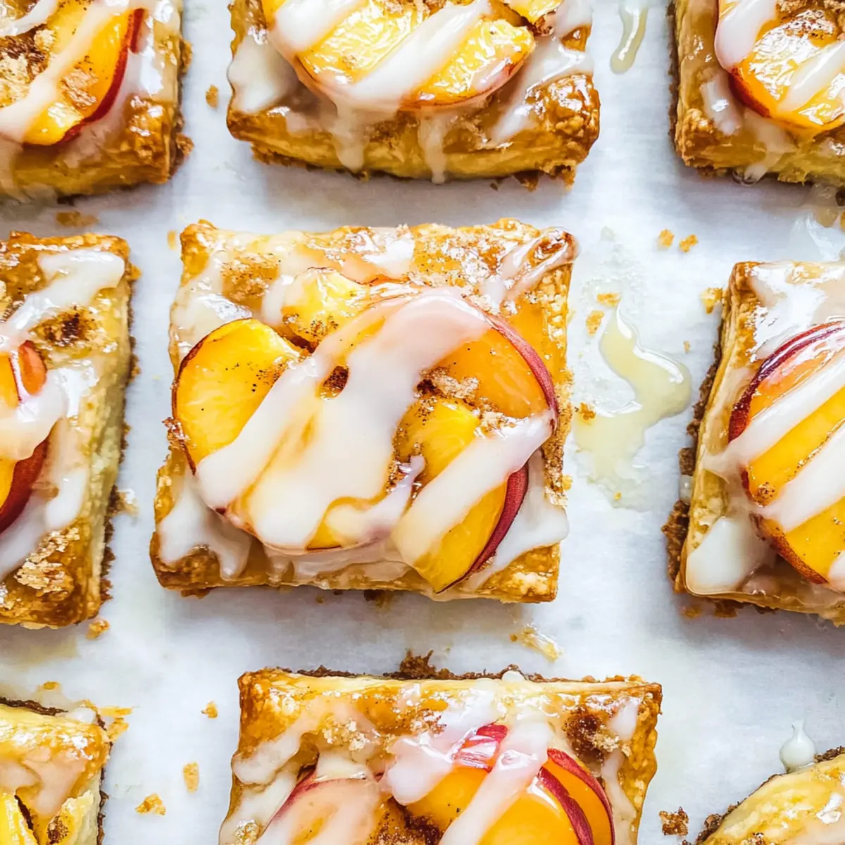 Irresistible Peach Tartlets for Effortless Sweet Delights