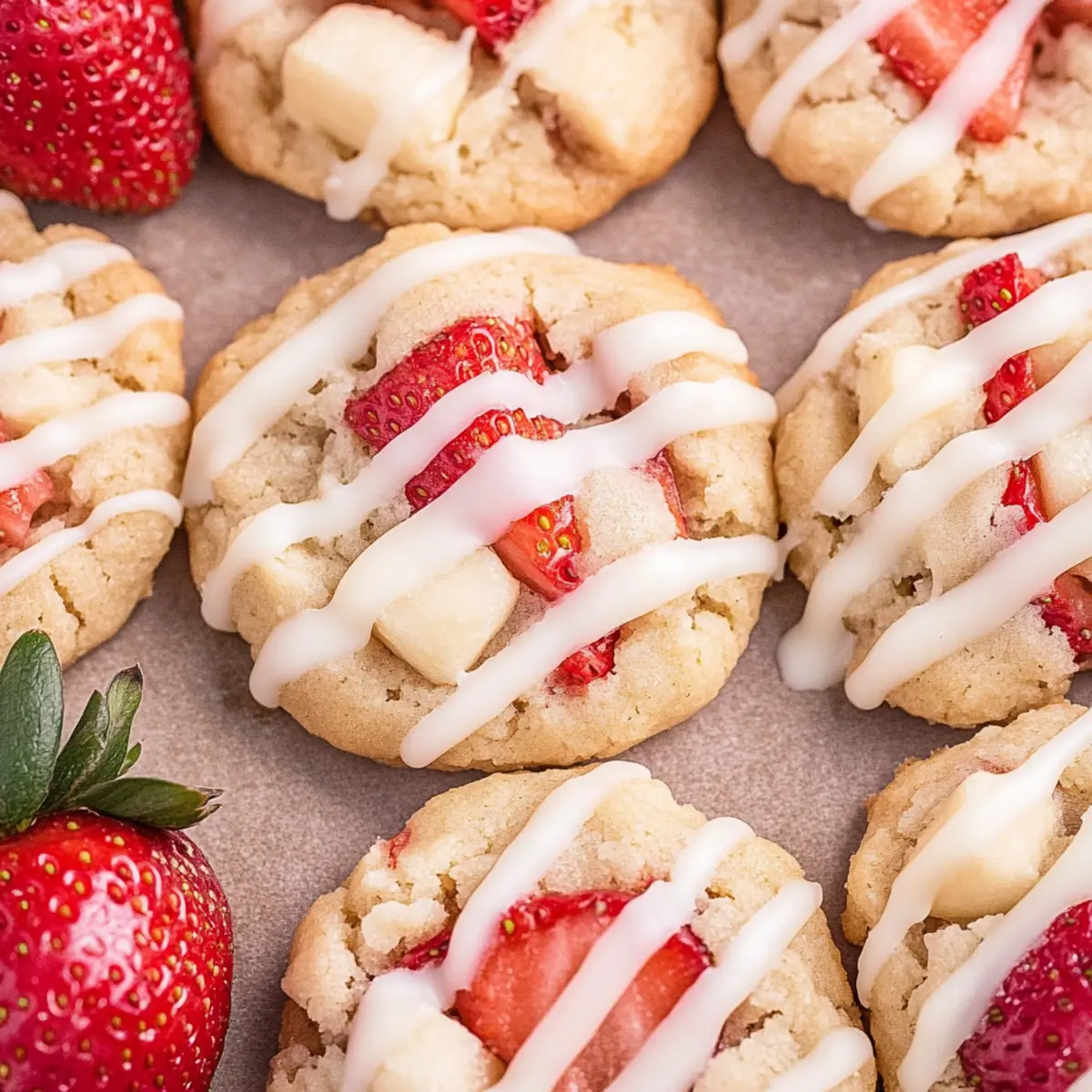 Irresistible Strawberry Shortcake Cookies You Can't Resist