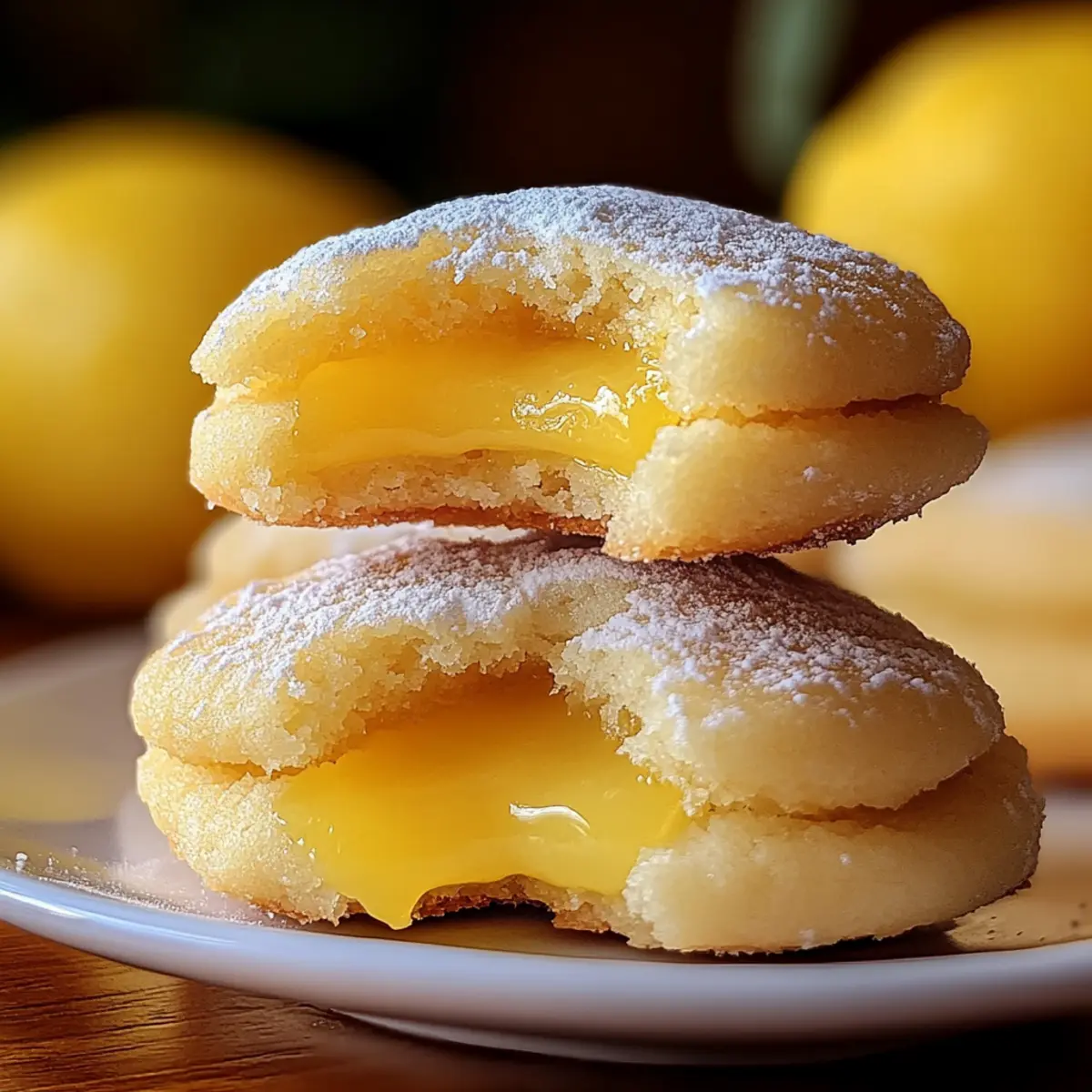 Melt-in-Your-Mouth Stuffed Lemon Cookies for Sweet Moments