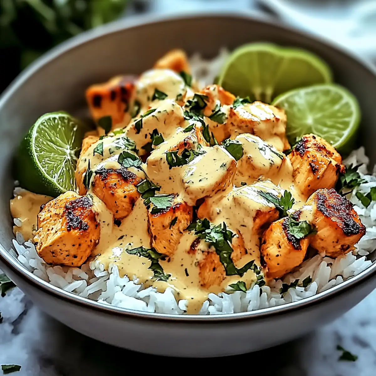 Coconut Chicken Rice Bowl: Your Quick Tropical Escape at Home