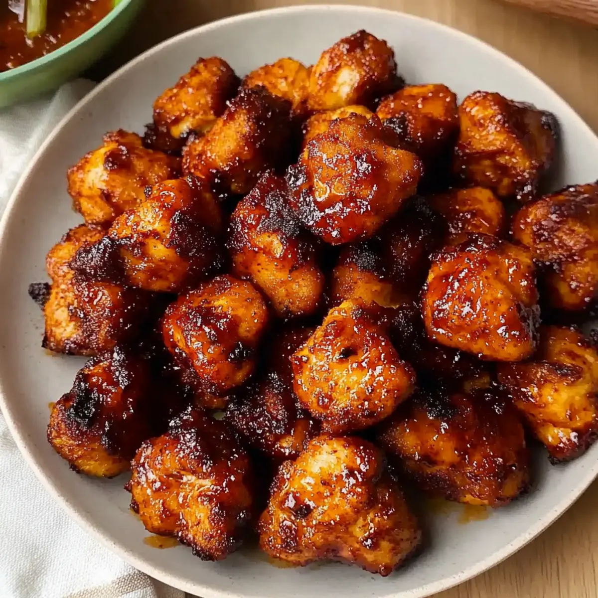 High Protein BBQ Chicken Bites for Epic Game Day Fun