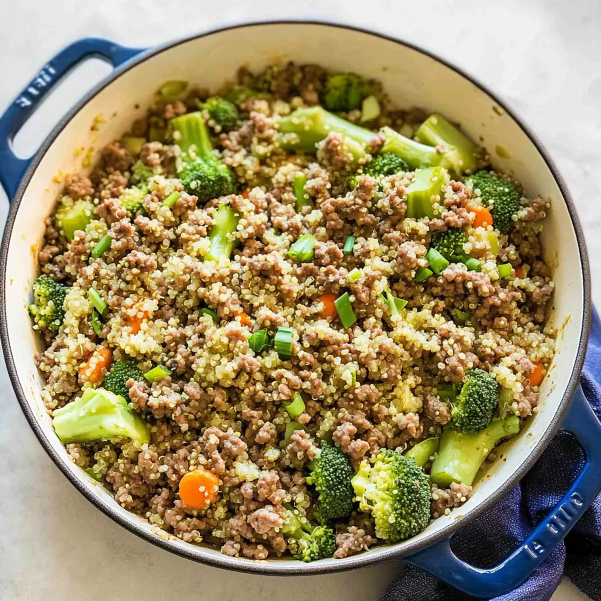 Korean Ground Beef and Broccoli Quinoa: A Family Favorite