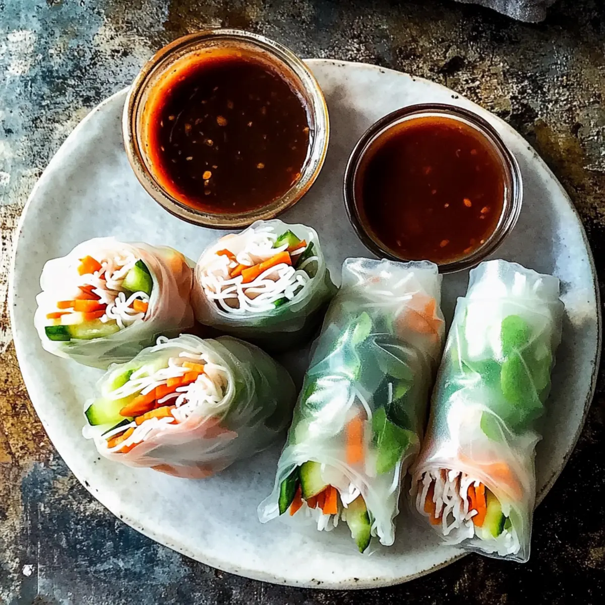 Vietnamese-Style Chicken Summer Rolls for a Fresh, Healthy Bite