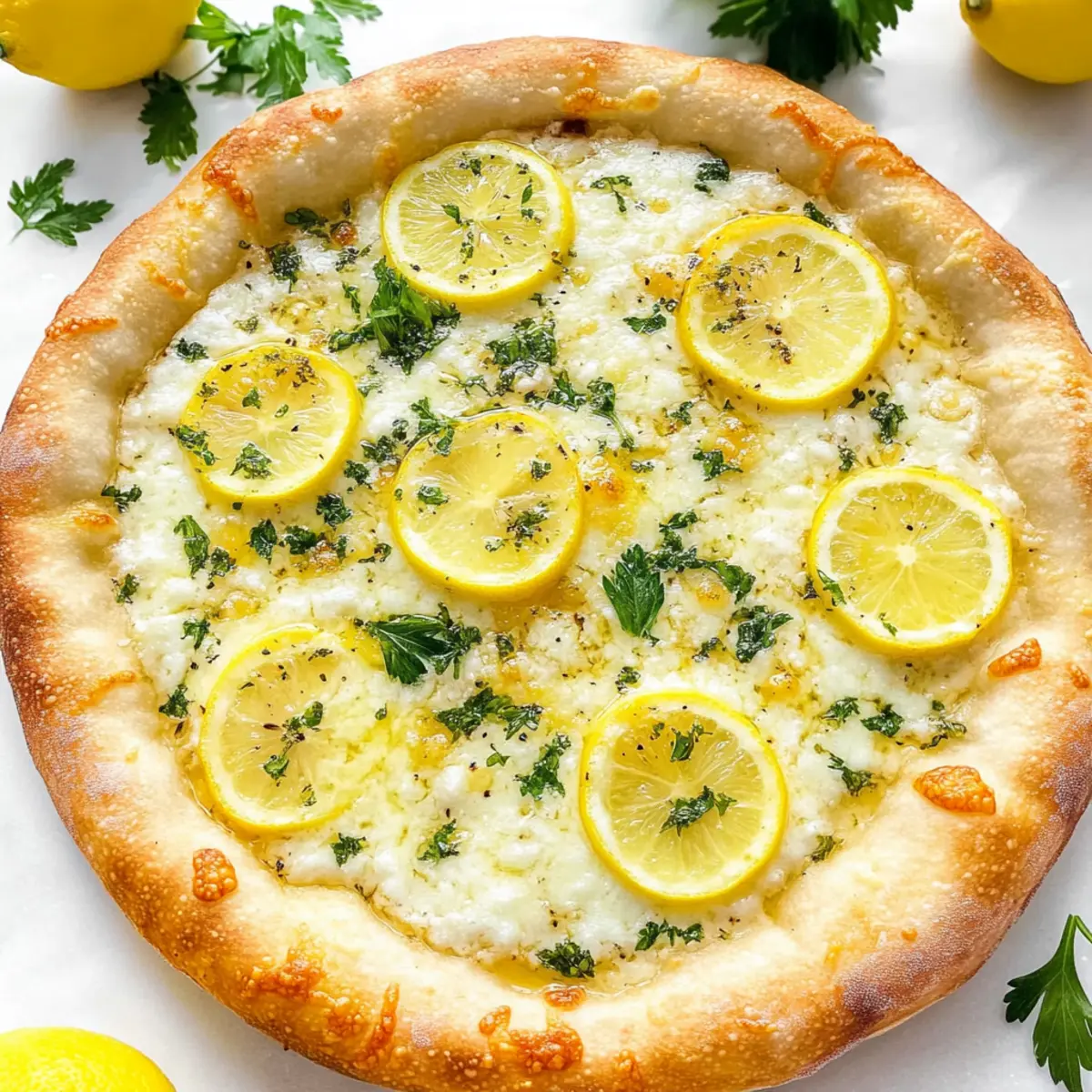 Lemon Pizza: Brighten Your Summer with This Zesty Twist
