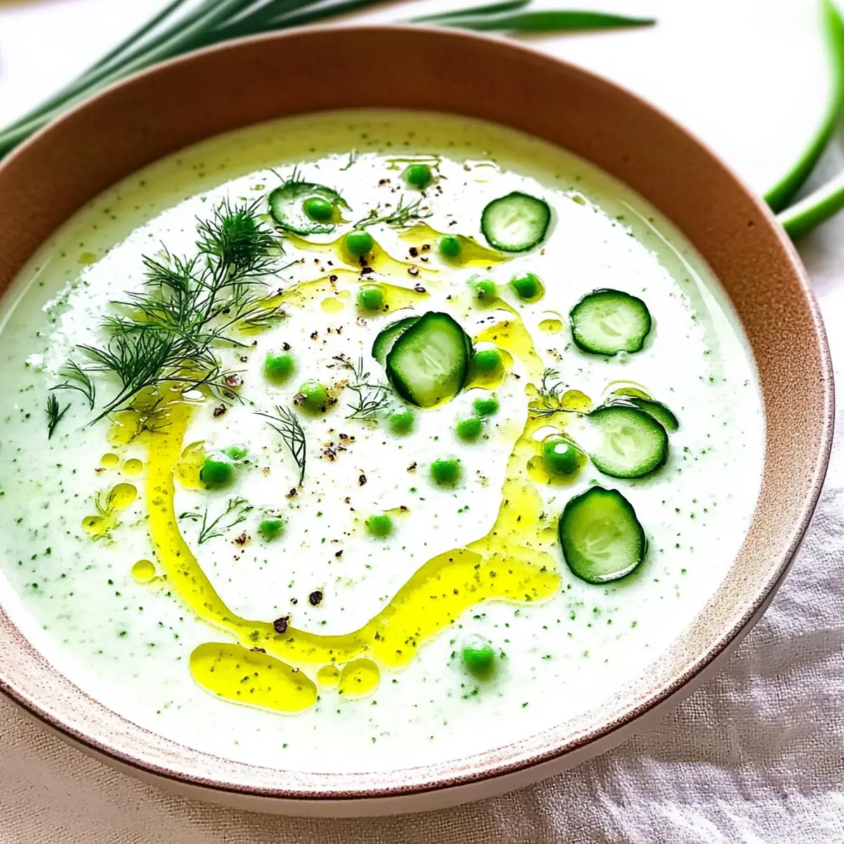 Creamy Cucumber Gazpacho for a Refreshing Summer Treat