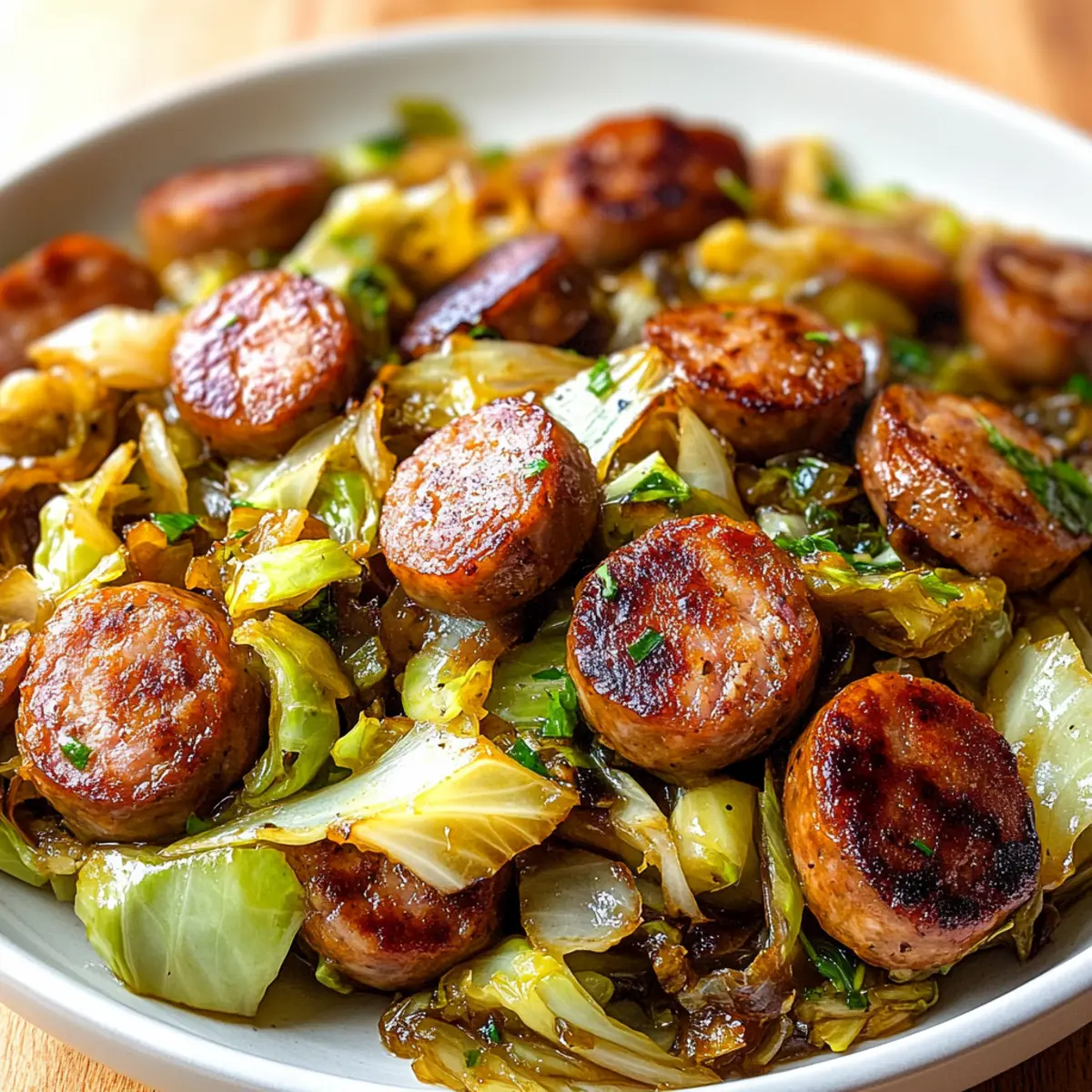 Sausage and Cabbage Stir Fry: 30-Minute Flavor Explosion