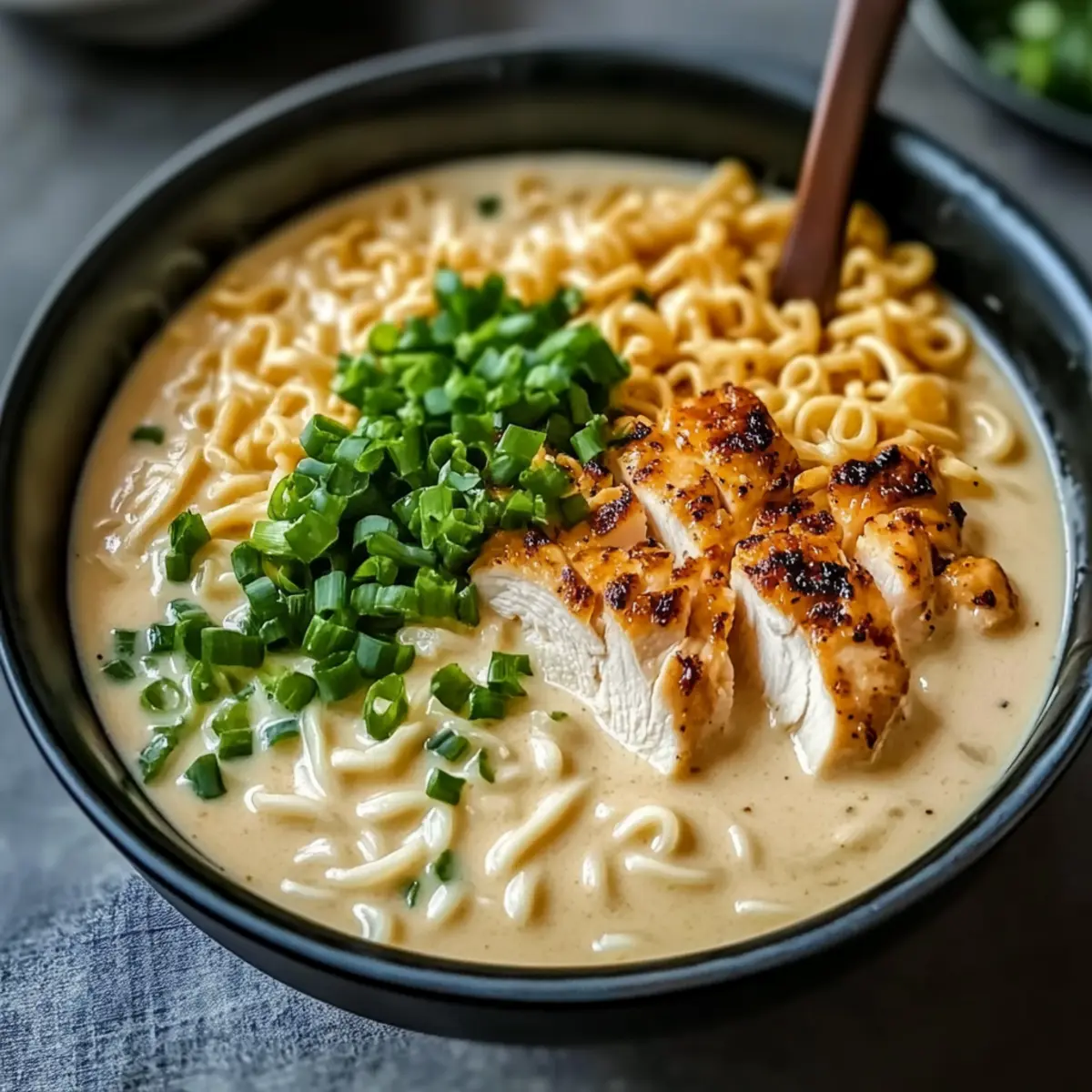 Creamy Garlic Chicken Ramen for Quick Cozy Nights
