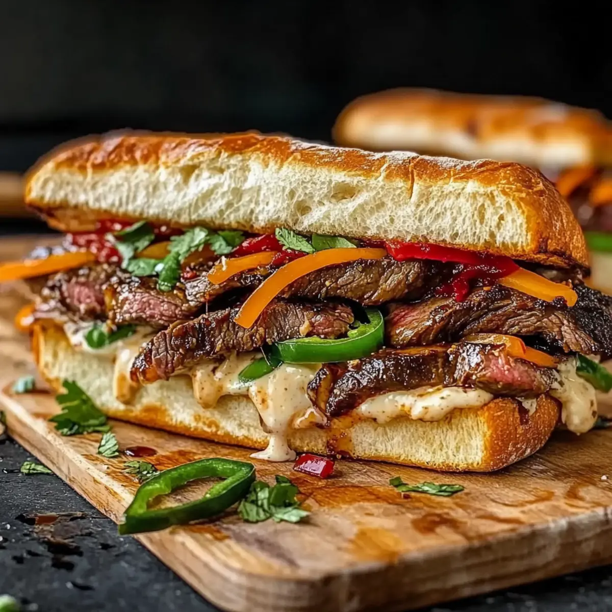 Spicy Korean Steak Sandwich: A Flavor-Packed Delight