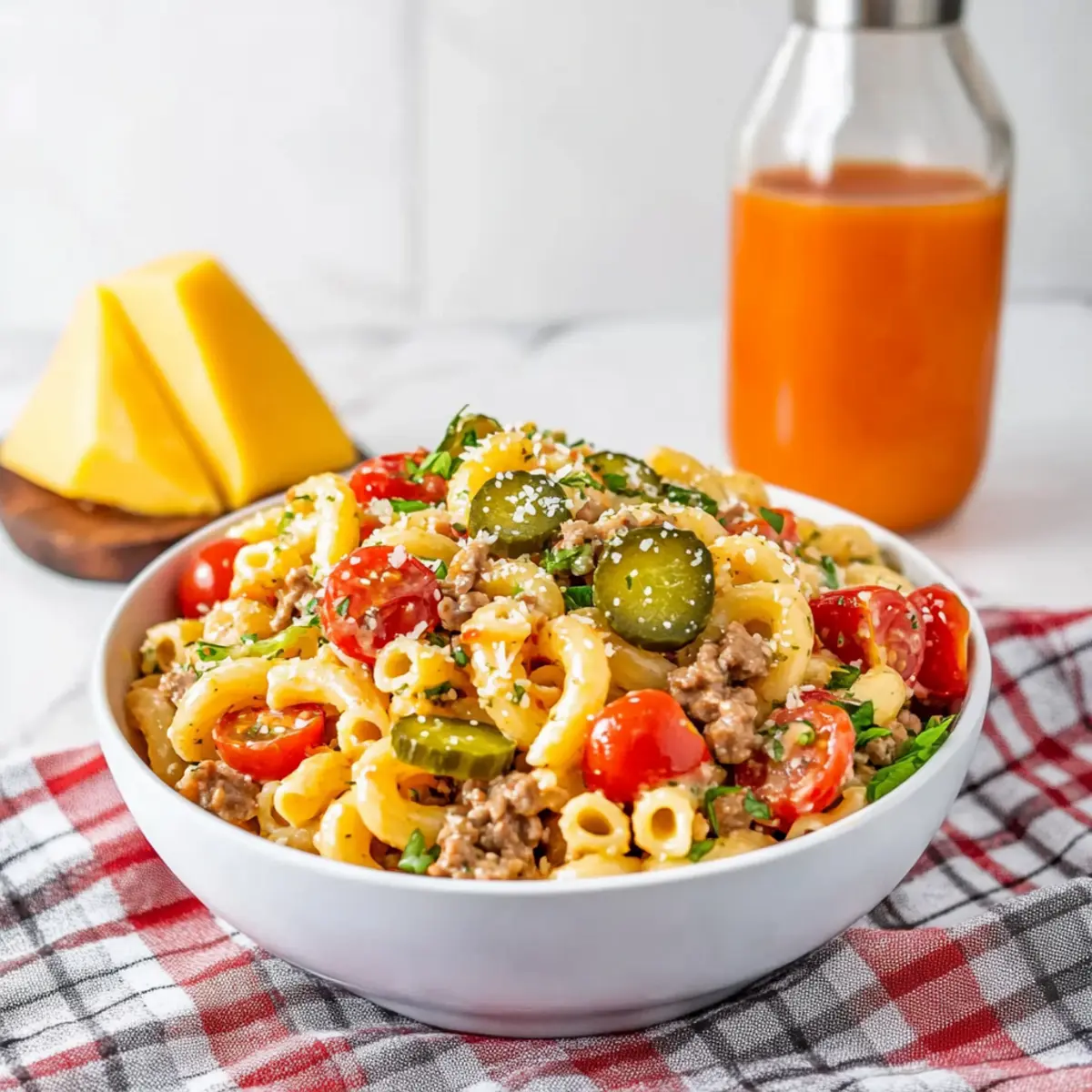 Big Mac Pasta Salad: A Fun Twist on Your Summer BBQ!