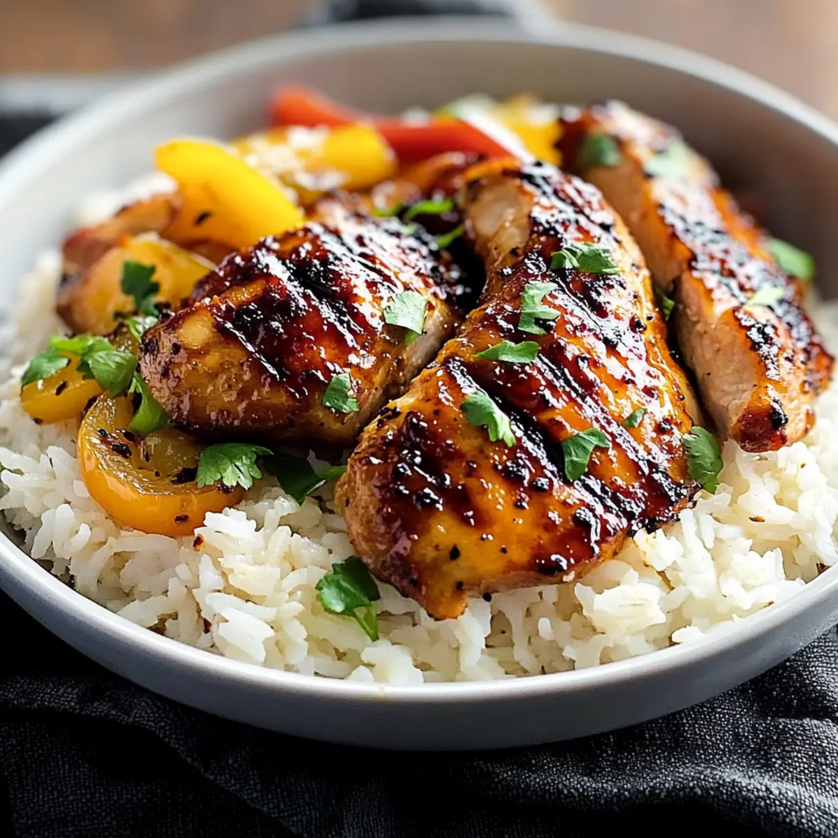 Hawaiian Chicken & Coconut Rice: A Tropical Flavor Escape