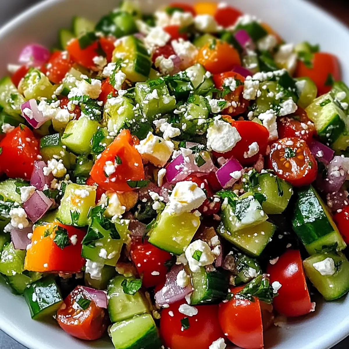 Refreshing Mediterranean Chopped Salad for a Vibrant Meal