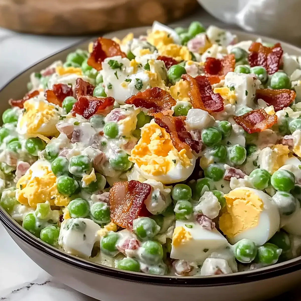 Creamy Southern Pea Salad: A Must-Try Potluck Delight