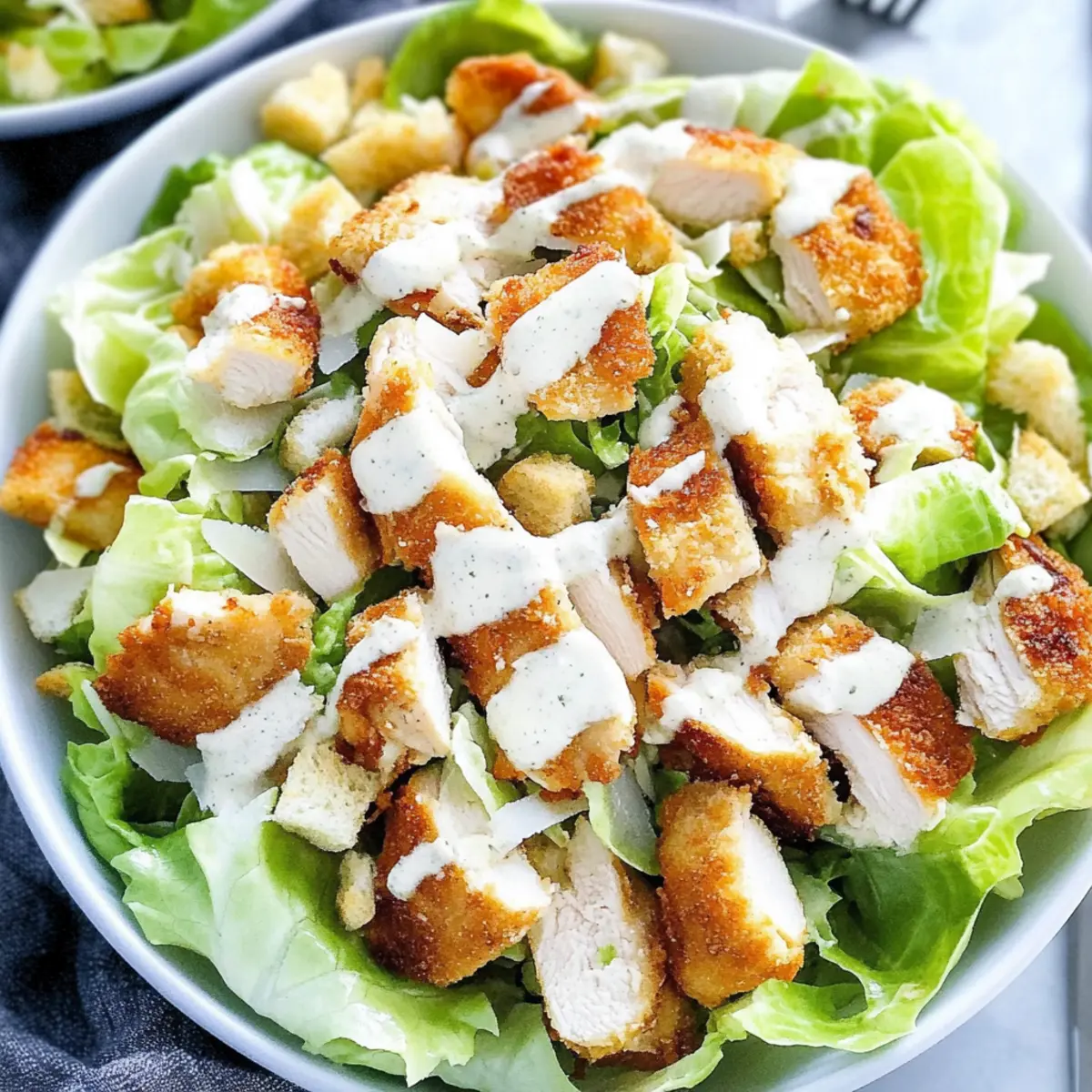Crispy Chicken Caesar Salad: A Homemade Twist You’ll Love