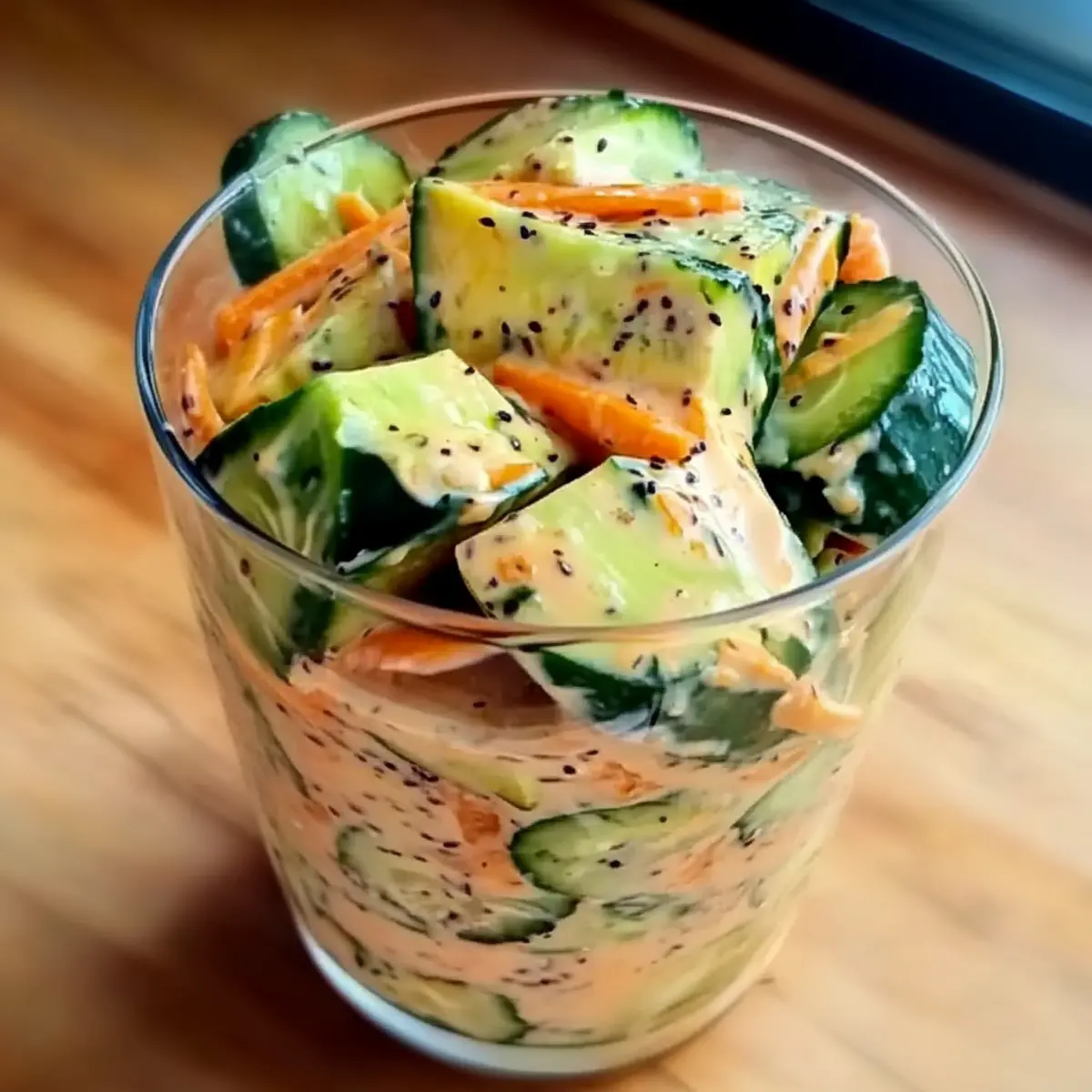 Refreshing Asian Cucumber Salad: Crisp, Creamy, and Easy to Make