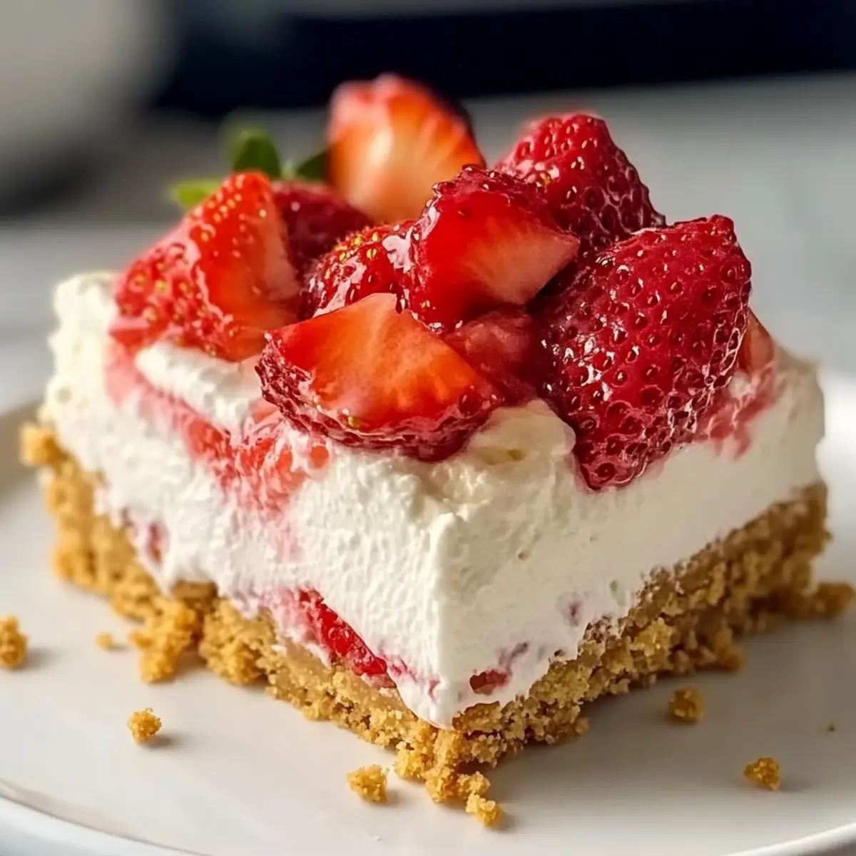 Delightful No-Bake Strawberry Dessert for Effortless Summer Joy