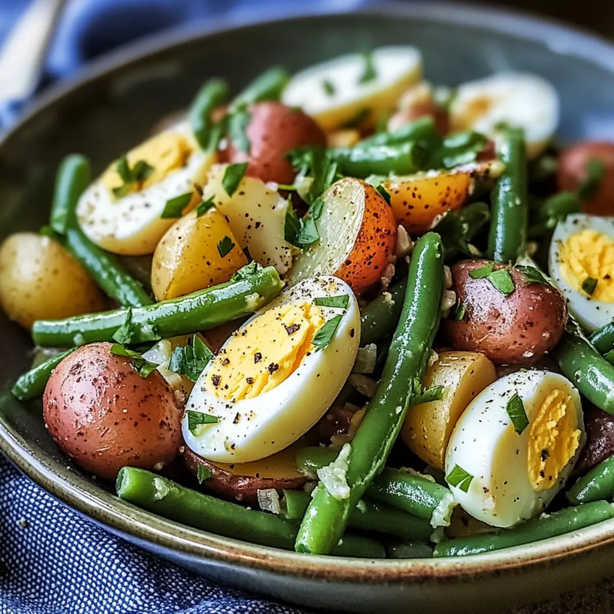 French-Style Potato and Green Bean Salad for Summer Bliss