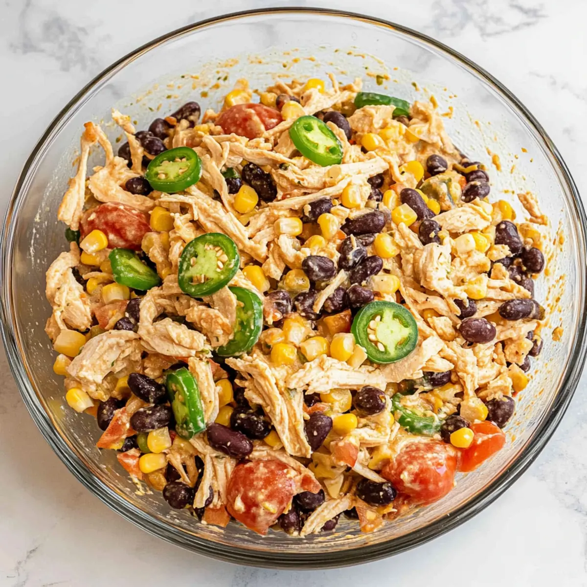 Hearty Southwest Chicken Salad – Quick, Colorful & Refreshing